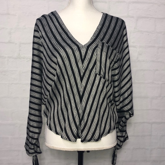 Free People Morning Stripe Dolman Top - Picture 3 of 8